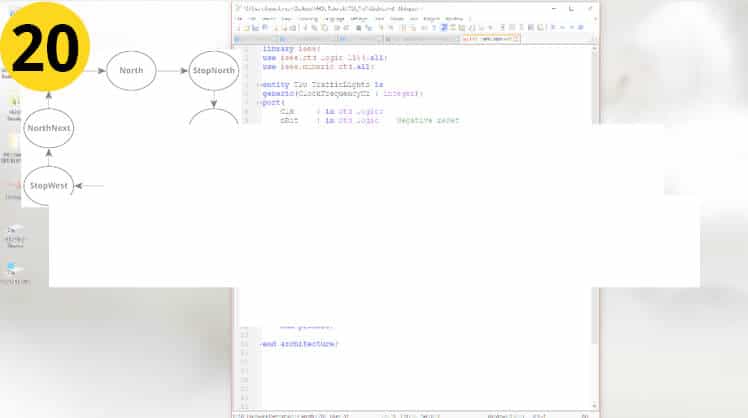 How to create a Finite-State Machine in VHDL