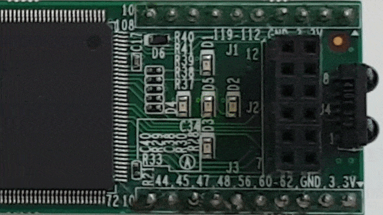 LED breathing effect on the Lattice iCEstick