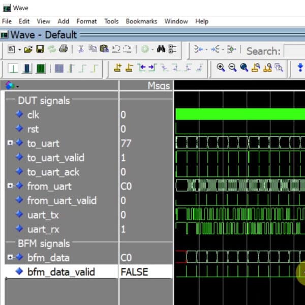 Constrained random verification in VHDL